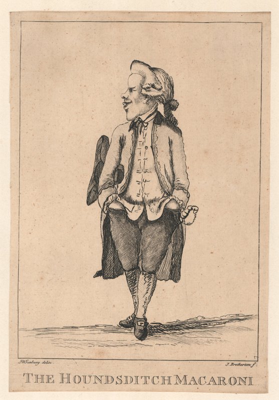 Houndsditch Makaroni tekijältä Henry William Bunbury