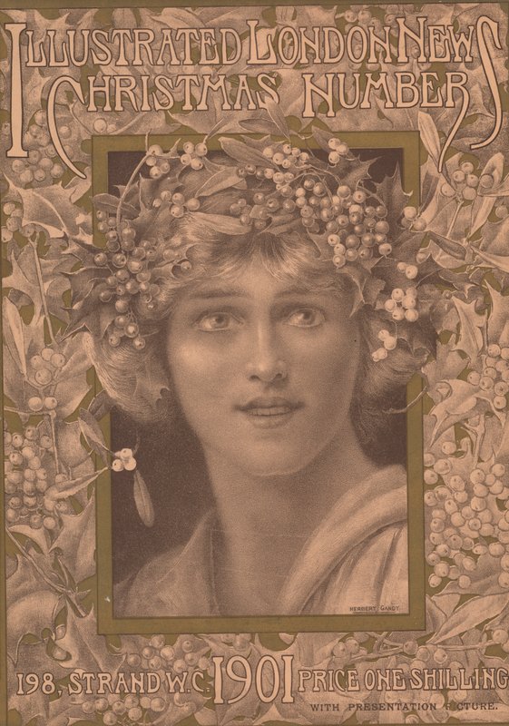 Kuvitettu London News, kansikuva, 1901 tekijältä Herbert Gandy
