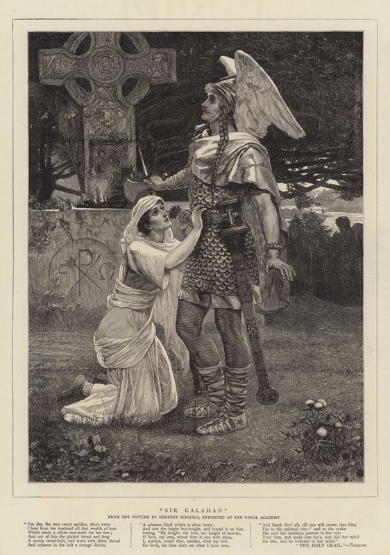 Sir Galahad tekijältä Herbert Gustave Schmalz