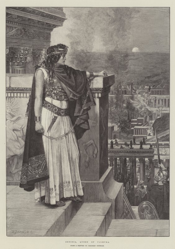 Zenobia, Palmyran kuningatar tekijältä Herbert Gustave Schmalz