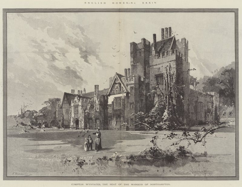 Compton Wynyates, Northamptonin markiisin istuin tekijältä Herbert Railton