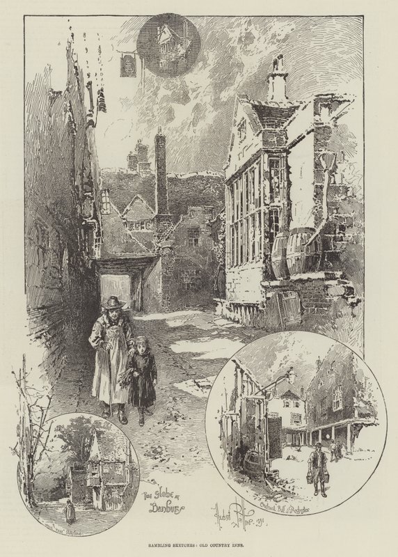 Rambling Sketches, Old Country Inns tekijältä Herbert Railton