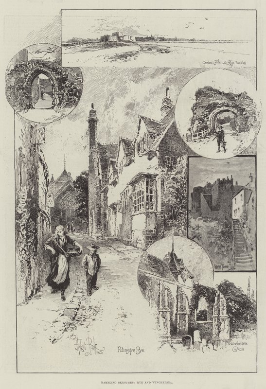 Rambling Sketches, Rye ja Winchelsea tekijältä Herbert Railton