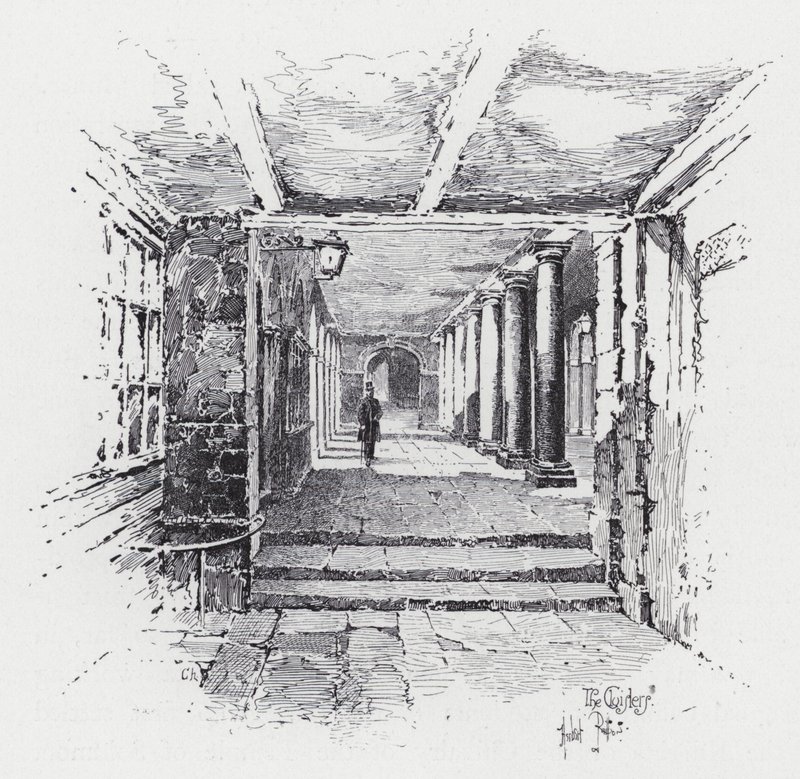 The Cloisters (kaiverrus) tekijältä Herbert (after) Railton