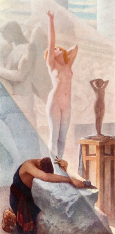 Galatean herääminen tekijältä Herbert Gustave Schmalz