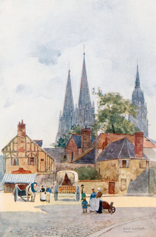 Street Corner, Bayeux tekijältä Herbert Menzies Marshall