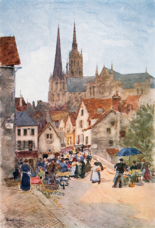 Rue de la Porte Guillaume, Chartres tekijältä Herbert Menzies Marshall