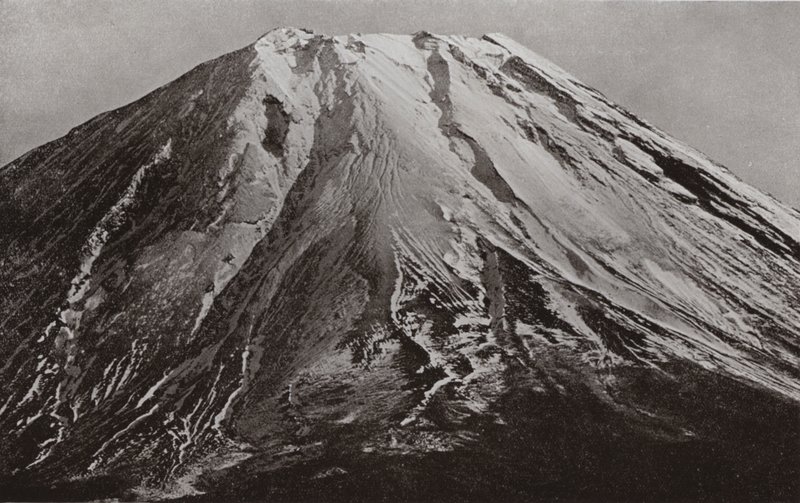 The Crest of Fuji, televalokuva Shojista tekijältä Herbert Ponting