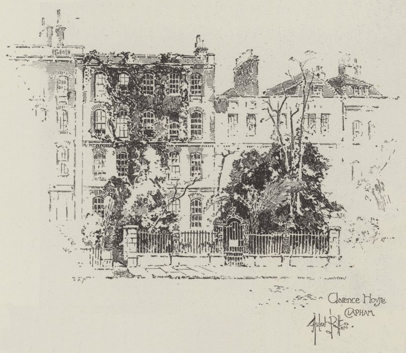 Clarence House Claphamissa tekijältä Herbert Railton