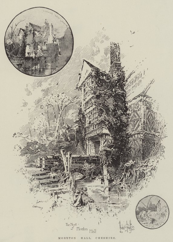 Moreton Hall, Cheshire tekijältä Herbert Railton