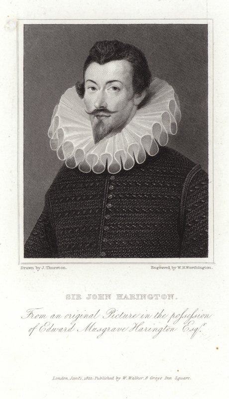Sir John Haringtonin muotokuva tekijältä Hieronymus Custodis