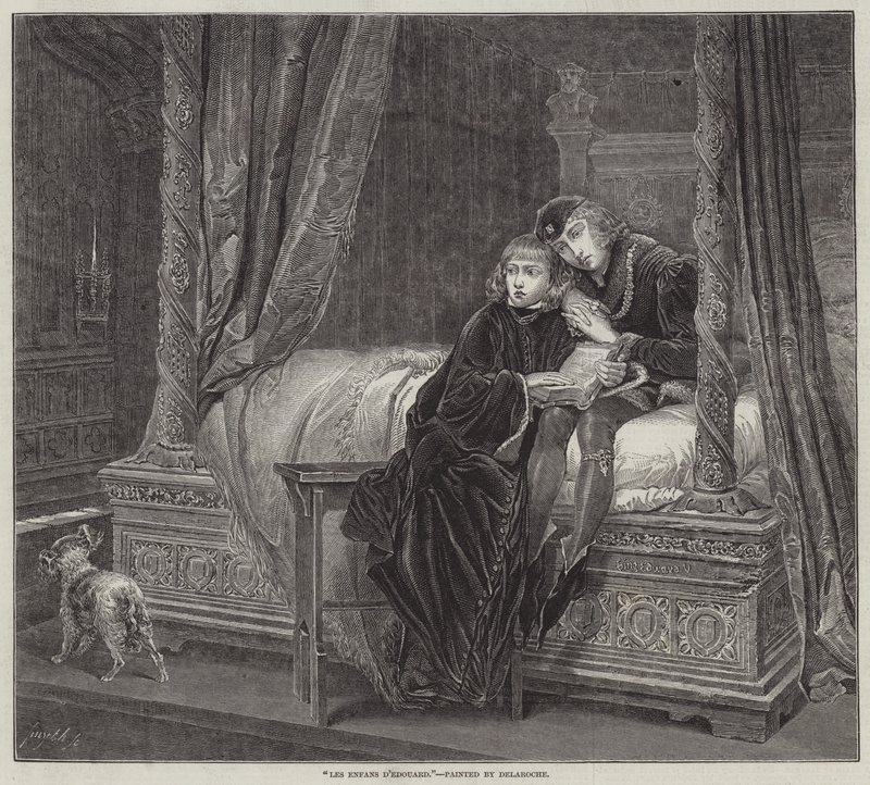 Edouardin lapset tekijältä Hippolyte Delaroche