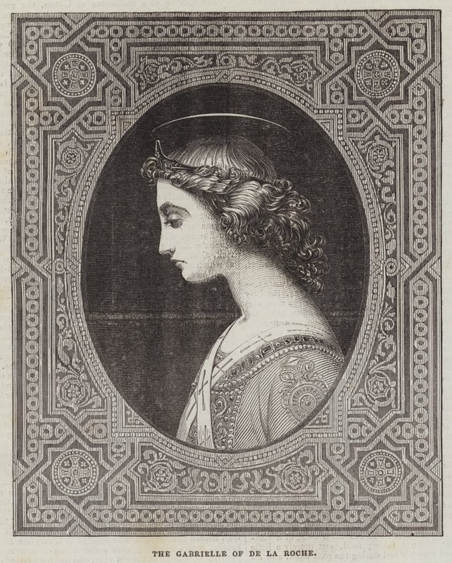 Gabrielle tekijältä Hippolyte Delaroche