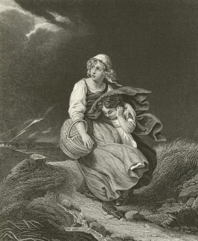Myrsky tekijältä Hippolyte Delaroche