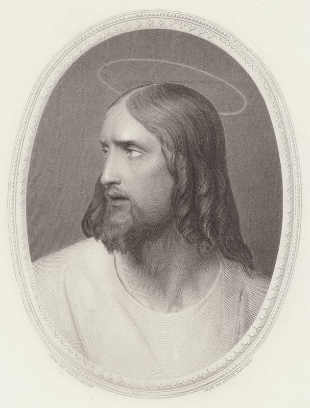 Jeesus Kristus tekijältä Hippolyte Delaroche