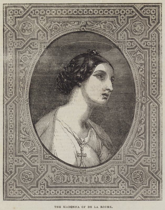 Madonna tekijältä Hippolyte Delaroche
