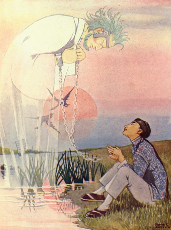 "Olen sormuksen orja!" (väri litho) tekijältä Honor Charlotte Appleton