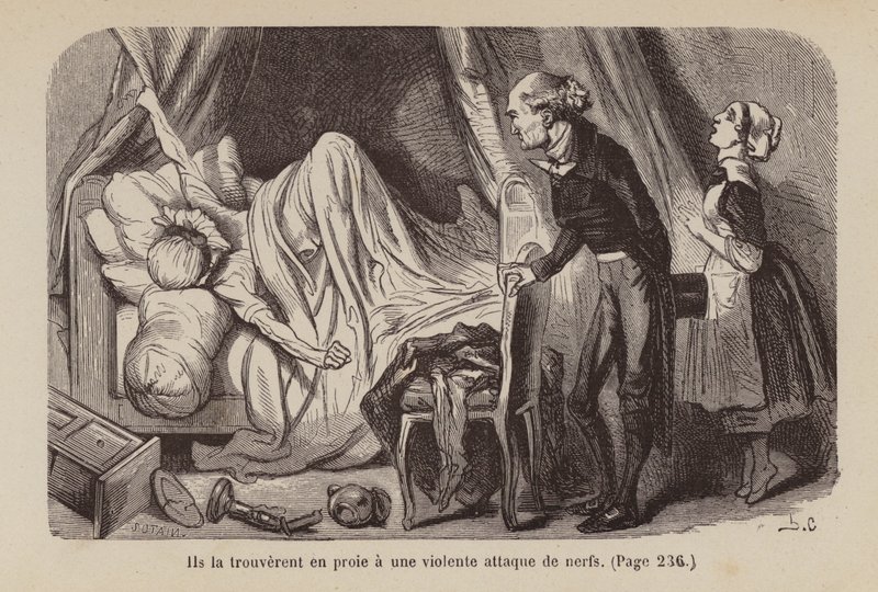 Kuvitus teokseen Un Bon Petit Diable (kaiverrus) tekijältä Horace (after) Castelli