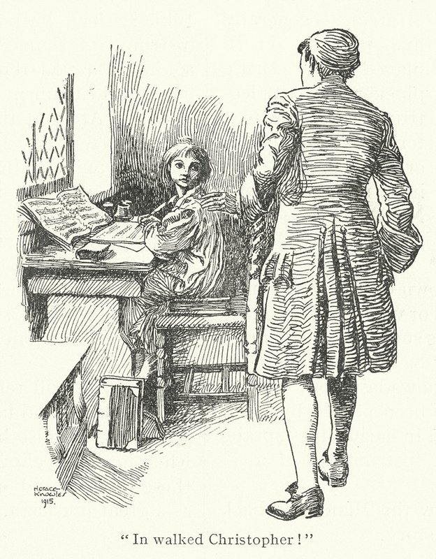 Kävellen Johann Christoph Bach (litografia) tekijältä Horace J. Knowles