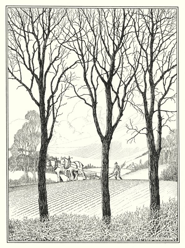 Maaliskuu (litografia) tekijältä Horace J. Knowles