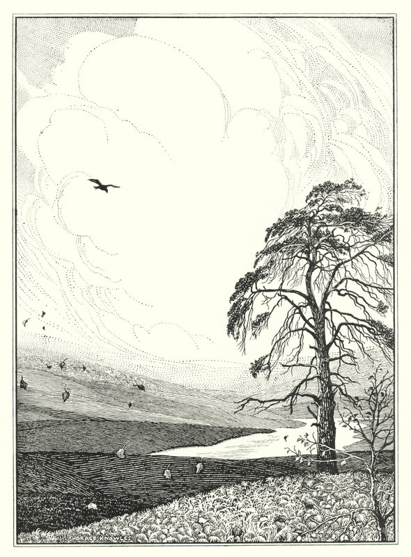 Lokakuu (litografia) tekijältä Horace J. Knowles