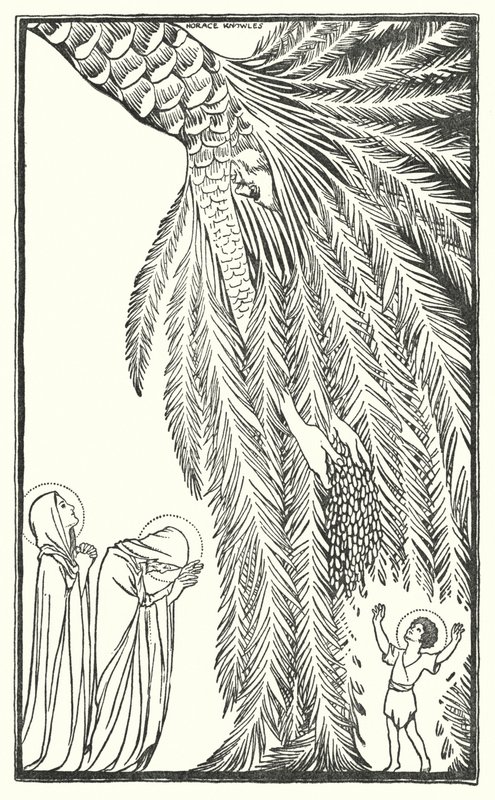 Pako Egyptiin (litografia) tekijältä Horace J. Knowles