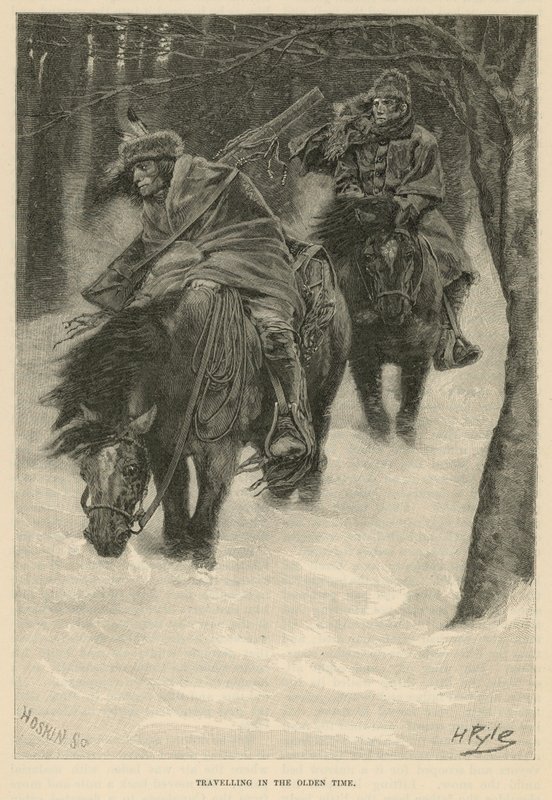 Matkustaminen entisaikaan tekijältä Howard Pyle