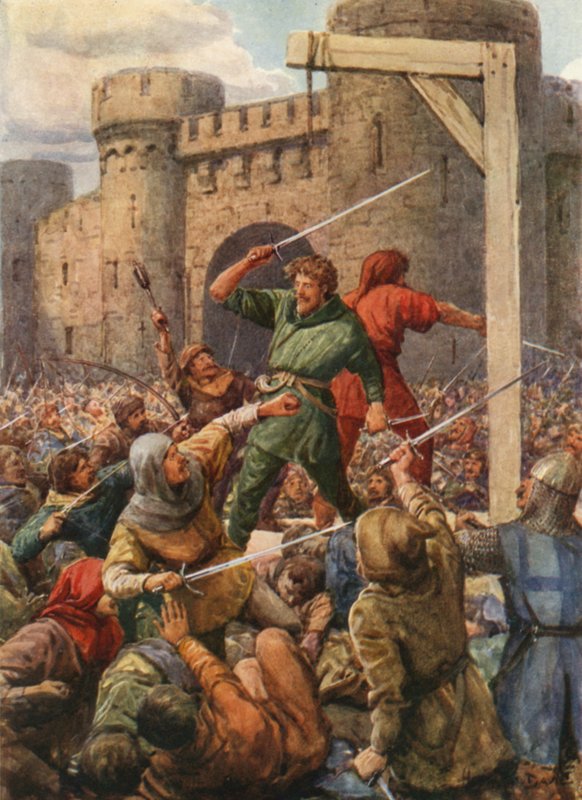 "Takaisin takaisin seisoi peloton kaksi" (väri litho) tekijältä Howard Davie