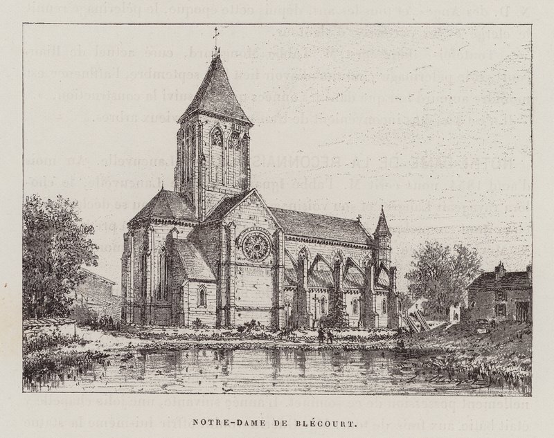 Notre-Dame De Blecourt (kaiverrus) tekijältä Hubert Clerget