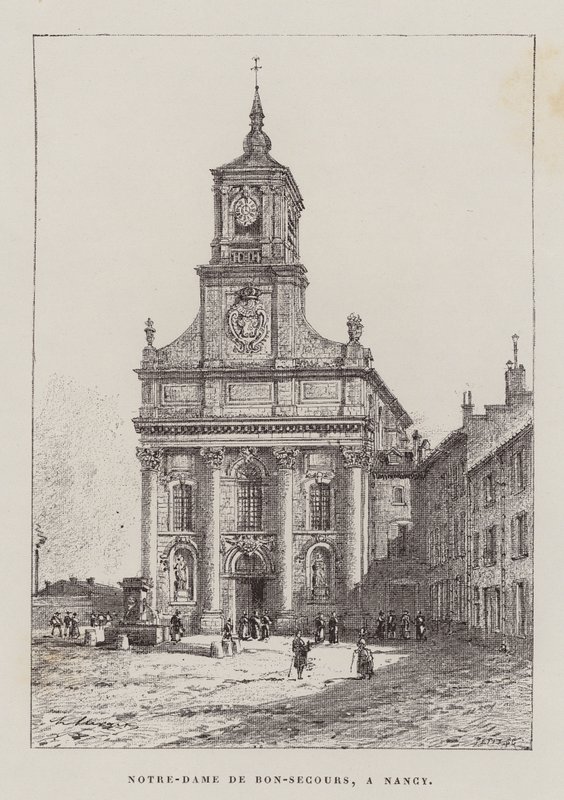 Notre-Dame De Bon-Secours, A Nancy (kaiverrus) tekijältä Hubert Clerget