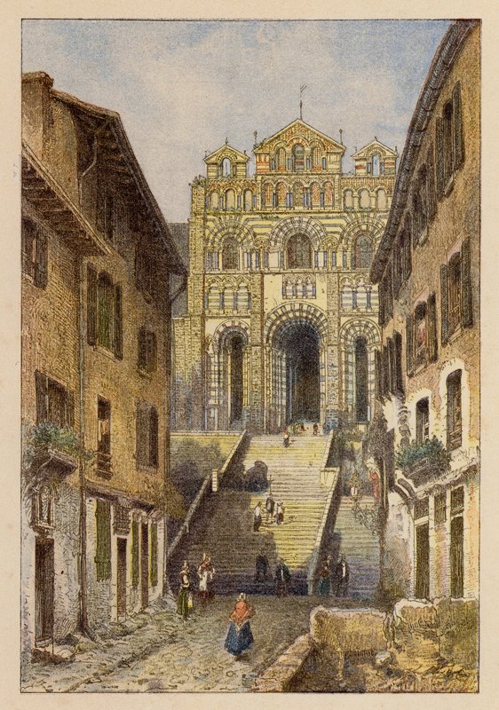 Notre-Dame De France, Au Puy (värilitra) tekijältä Hubert Clerget