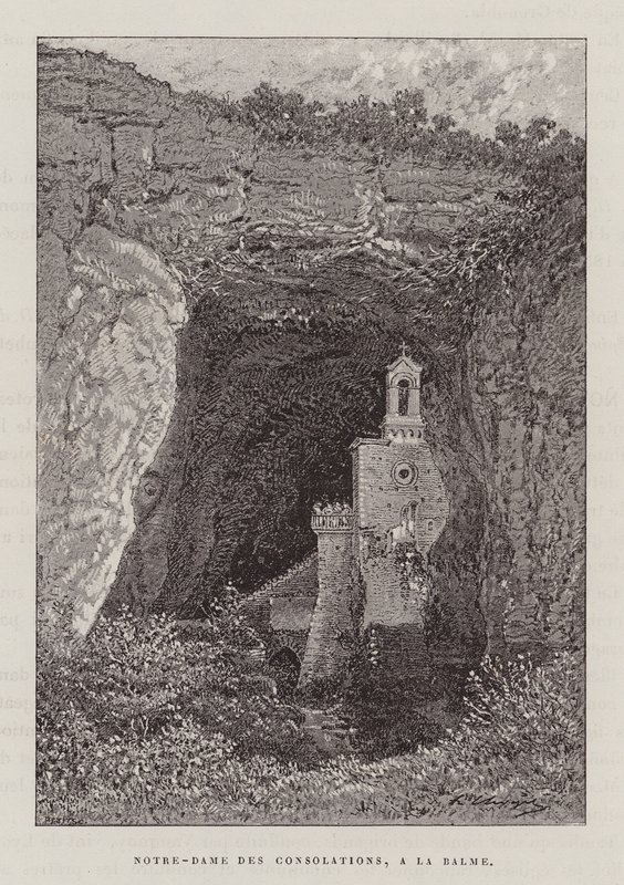 Notre-Dame Des Consolations, A La Balme (kaiverrus) tekijältä Hubert Clerget