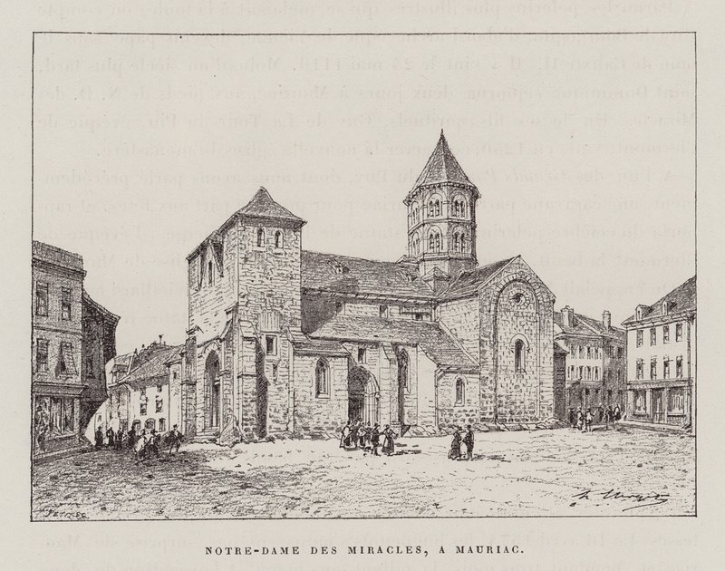 Notre-Dame Des Miracles, A Mauriac (kaiverrus) tekijältä Hubert Clerget