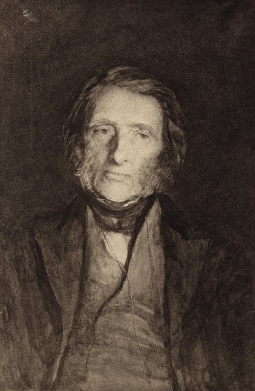 John Ruskin (1819-1900), englantilainen kirjailija, taidekriitikko, taiteilija ja sosiaalinen ajattelija tekijältä Hubert von Herkomer