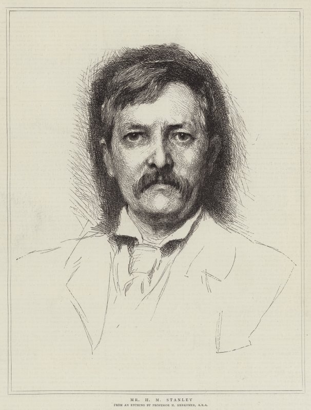Herra H M Stanley tekijältä Hubert von Herkomer