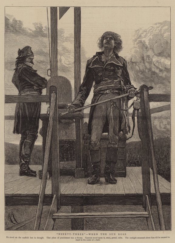 Yhdeksänkymmentäkolme, kun aurinko nousi tekijältä Hubert von Herkomer