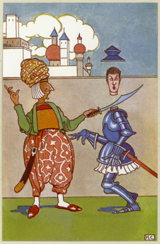 Leikkautunut ihottuma Sir Tush (litho) tekijältä Hugh Chesterman