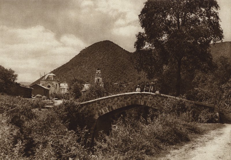 Meksiko: San Bartolito (s/w-kuva) tekijältä Hugo Brehme