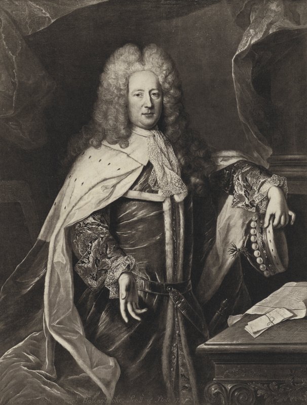 Henry St John, varakreivi Bolingbroke tekijältä Hyacinthe Rigaud