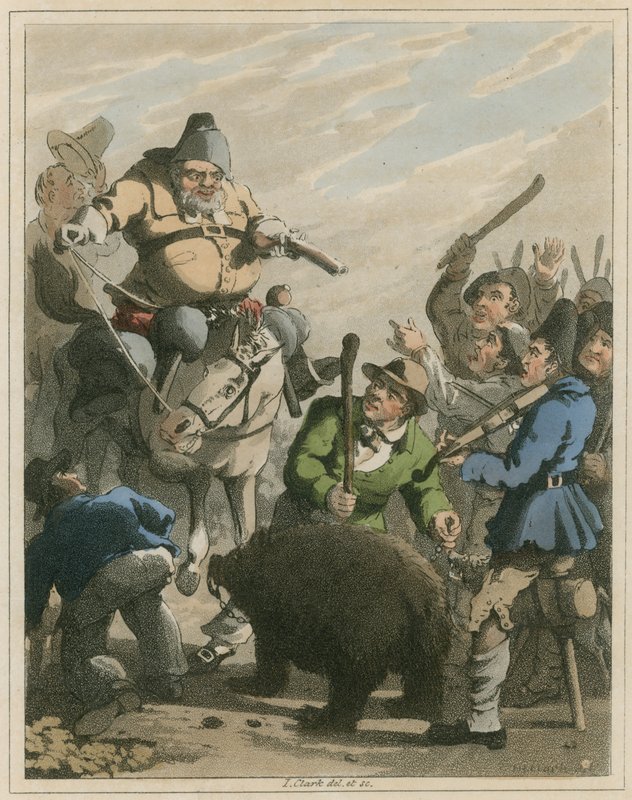 Kuvitus Samuel Butlerin Hudibras-teoksesta tekijältä I Clark