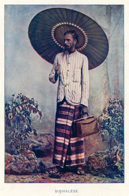 Intian alkuperäisasukkaat: singalilaiset (värillinen kuva) tekijältä Indian photographer
