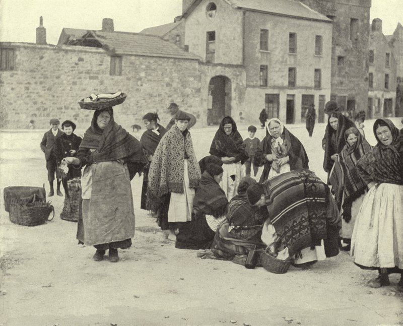 Fishmarket, Galway (m/w kuva) tekijältä Irish Photographer