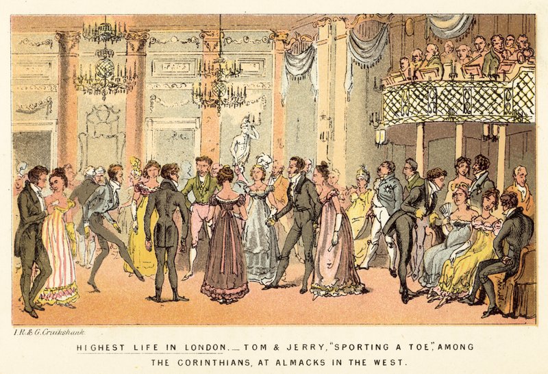 Korkein elämä Lontoossa tekijältä Isaac, Robert and George Cruikshank