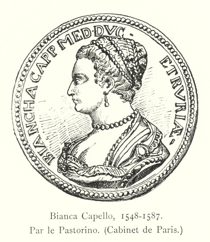 Bianca Capello, 1548-1587, Pastorino, Pariisin kabinetti tekijältä Italian School