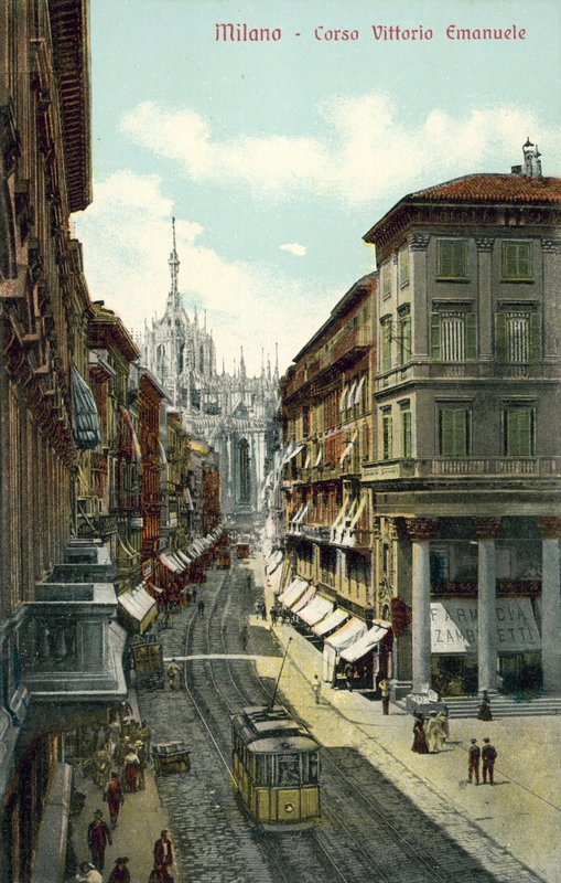 Corso Vittorio Emanuele, Milano tekijältä Italian Photographer