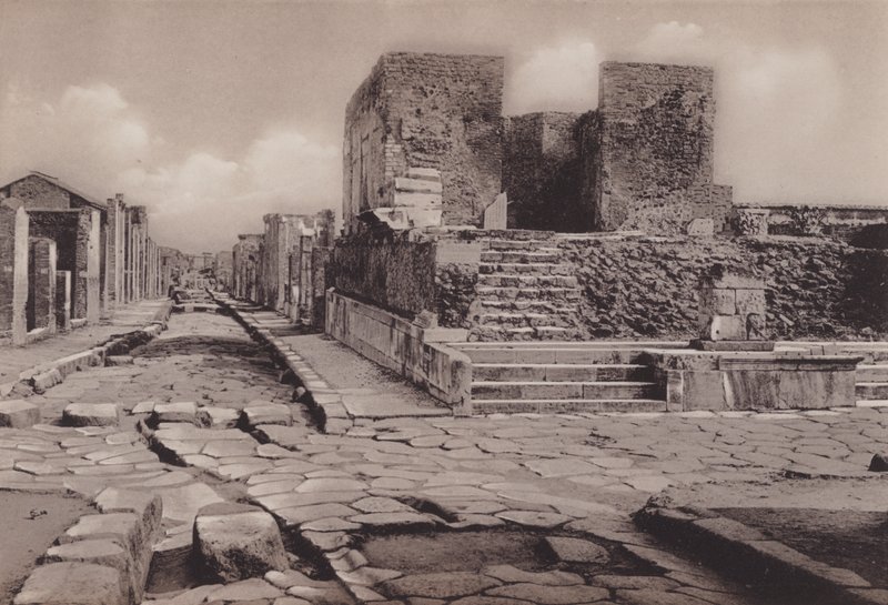 Empio Della Fortuna, Onnentemppeli (valkoinen kuva) tekijältä Italian Photographer