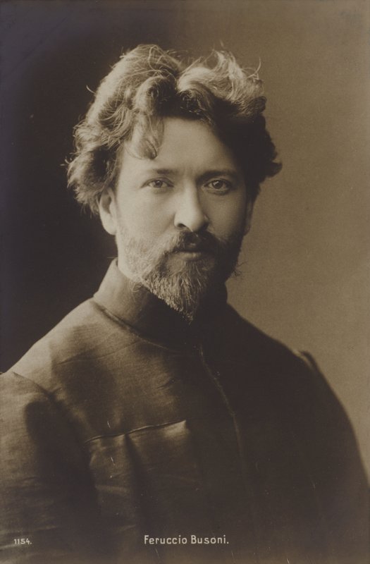 Feruccio Busoni, italialainen säveltäjä ja pianisti tekijältä Italian Photographer