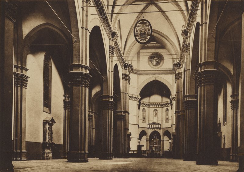 Firenze / Firenze: Duomon sisätilat (valkoinen kuva) tekijältä Italian Photographer
