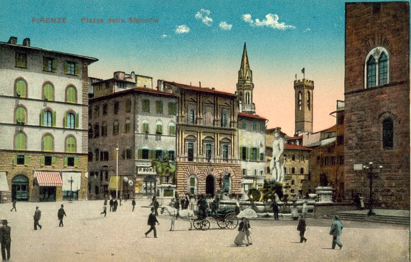 Firenze, Piazza Della Signoria tekijältä Italian Photographer