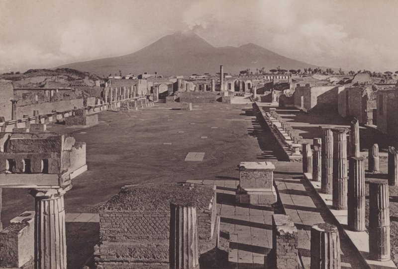 Foro Civile, The Forum (m/w kuva) tekijältä Italian Photographer